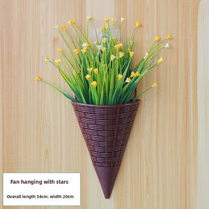 Panier de fleurs en soie Style moderne Décoration écologique pour hôtel Fleurs artificielles Décoration intérieure extérieure pour la maison - Product Image 3