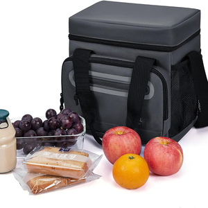 Free sample Leather Branded Golf Can 6 <b>Pack</b> Chic <b>Ice</b> Cream Food Delivery Thermal and Picnic Lunch Insulated <b>Cooler</b> Bag - Product Image 2