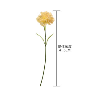 CallaFloral Œillet Artificiel Branche Unique en Polyester Décoration Intérieure Cadeau de Mariage Style INS - Product Image 4