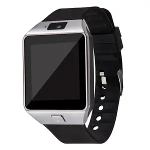 2021 sıcak satış HD tam dokunmatik BT telefon görüşmesi gerçek akıllı saat DZ09 Android Sim kart reloj lüks hediye erkekler için ve bayan kol saati