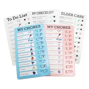 Diy Kids Klus Chart To Do List Planner Message Board Maken Aangepaste Checklist Wekelijkse Planner Board Met Planner Voor Kinderen Ouderling