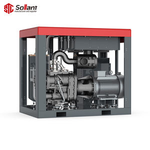 ضاغط هواء Sollant من مرحلتين 160kw 200hp ضاغط هواء لولبي من الشركة المصنعة لأسعار - Product Image 4