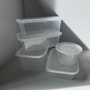 उच्च गुणवत्ता वाले डिस्पोजेबल आयताकार पीपी प्लास्टिक लंच बॉक्स खाद्य भंडारण के लिए सुविधाजनक आयताकार कंटेनर - Product Image 4