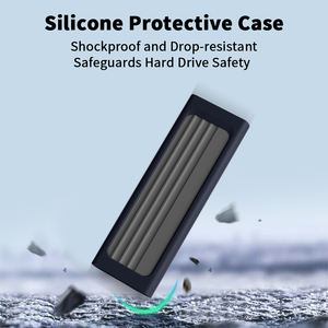 Protokol ganda M2 Ngff Nvme <span class=keywords><strong>2</strong></span> in 1 SATA PCIe Ssd penutup dengan pelindung silikon - Product Image 3