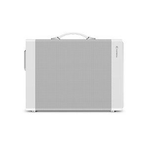 Haute qualité MATX Mini ITX bureau de travail personnalisé en aluminium blanc boîtier d'ordinateur de jeu PC <span class=keywords><strong>Portable</strong></span> boîtier de boîtier de PC - Product Image 2
