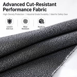 Tissus fonctionnels haute performance 1200D Jacquard 40% HPPE/UHMWPE 60 Aramide résistant à la chaleur et aux coupures pour vêtements de protection - Product Image 4
