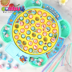 Juego de mesa giratoria para <span class=keywords><strong>padres</strong></span> e <span class=keywords><strong>hijos</strong></span>, juguete de pesca electrónico de plástico - Product Image 3