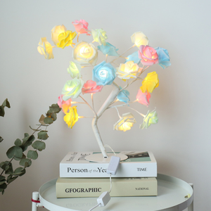<span class=keywords><strong>Arbre</strong></span> à perles lumineux avec piles, 18 pièces, éclairage tactile, sorcière étoilée - Product Image 6