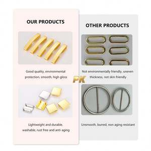 Connecteur de Bikini de joints toriques en alliage de zinc de luxe de mode pour l'anneau d'accessoires de maillots de bain - Product Image 5