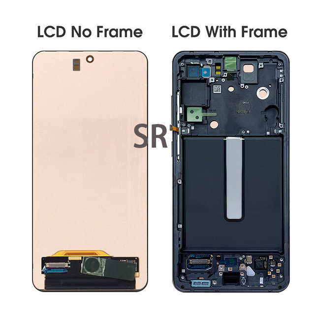 Replacement Display Lcd Mobile Phone Screen for Samsung S21FE G9900 With Frame Digitizer
