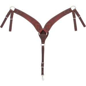 Collarín de Cuero Weaver para Caballo, Estilo Western, Cierre de Hebilla, Color Castaño Dorado - Product Image 1