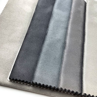 Tissu en suède imprimé respirant à pois multicolores pour canapé/voiture, 100 % polyester, accessoires d'ameublement pour la maison, vente chaude