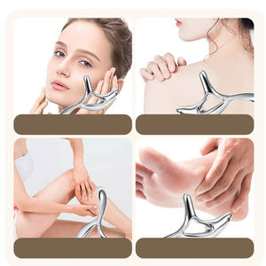 Herramientas De masaje De acupresión De zinc, masajeador Shiatsu De triángulo hueco, reflexología, pie y cara, masajeador De Pie, aplicación corporal - Product Image 2