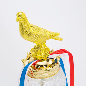 تصميم جديد مخصص معدن ذهبي فضي برونزي كأس جائزة لأحداث سباق الحمام - Product Image 2