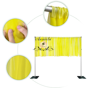 ANNIELU <span class=keywords><strong>Voilage</strong></span> de plafond en maille souple jaune, léger et transparent, crée une ambiance romantique et luxueuse pour les mariages et les banquets - Product Image 4