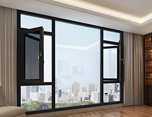 Portes <span class=keywords><strong>et</strong></span> fenêtres en aluminium à rupture <span class=keywords><strong>de</strong></span> pont thermique, fenêtre coulissante en aluminium <span class=keywords><strong>de</strong></span> haute qualité, style moderne/chinois/européen/artistique - Product Image 4