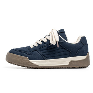 Baskets sportives pour hommes en microfibre respirante et douce, nouvelle collection 2026, toutes saisons, couleur unie, à lacets, bout rond, polyvalentes - Product Image 5