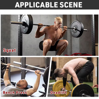 Barre d'haltérophilie ZY 20 kg pour musculation, entraînement de force, soulevé de terre, squat, développé couché – Équipement de fitness pour salle de sport et centre de musculation