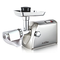 Hachoir à viande électrique professionnel en acier inoxydable 3000W, silencieux et robuste, idéal pour usage domestique et commercial – Meilleures ventes