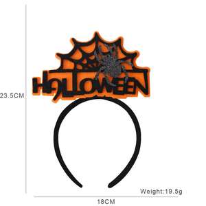 Diadema de Halloween con Diseños de Fantasma, Murciélago, Araña y Calabaza para Niños y Adultos, Ideal para Fiestas y Cosplay - Product Image 5