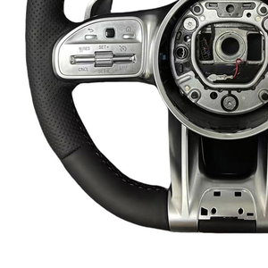 Ensemble de volant de direction en cuir pour <span class=keywords><strong>Mercedes</strong></span> Benz AMG Cls Glc Gle Gls Gla Cla W204 W205 W177 W206 W213 W217 W221 W222 W223 - Product Image 4