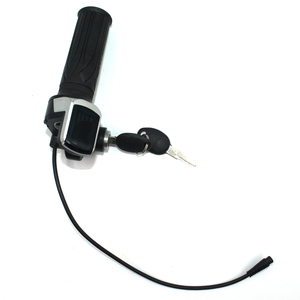Manette d'accélérateur et poignées gauche pour <span class=keywords><strong>vélo</strong></span> <span class=keywords><strong>électrique</strong></span>, ensemble complet avec écran LED 60V, en ABS, en promotion - Product Image 1