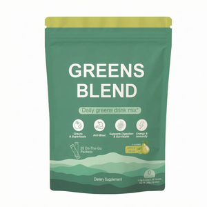 Poudre de Boisson Quotidienne OEM Greens et Superaliments avec Enzymes Digestives et Mélange Probiotique – Complément en Poudre de Fruits Verts Pomme <span class=keywords><strong>Poire</strong></span> - Product Image 2