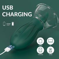 Vibrateur rotatif en silicone pour stimulation clitoridienne et mammaire, masseur de point G pour femmes, vente en gros usine