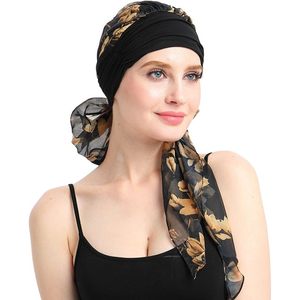 Copricapo Premium turbanti per le donne con capelli lunghi cappelli da cancro-comodo foulard per capelli copricapo accessori per lo Styling - Product Image 1