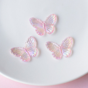 Offre Spéciale : Accessoires Papillons Transparents Colorés, Accessoires Cheveux, Matériel DIY pour Chaussures à Trous et Colle Crème - Product Image 5