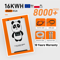Kit de batterie LiFePO4 51,2V 314Ah 15kWh 16kWh CALB Grade A 314Ah 16 cellules, livraison DDP depuis l'entrepôt de Pologne, pas besoin de montage