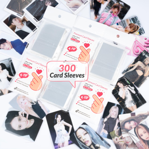 Conception personnalisée 300pcs Premium Soft Popcorn No Scratch Kpop Idol Star Cartes de visite Photo Photocard Card Penny Holder Sleeves - Product Image 2