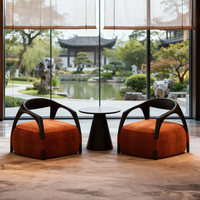 Fauteuil d'appoint moderne, créatif et élégant, chaise de négociation, chaise de luxe léger pour hall d'hôtel, bureau, réception, chaises de relaxation