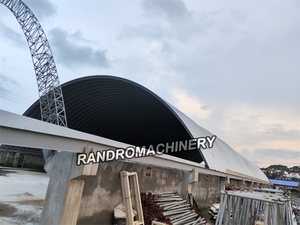 Randro dài lớn lớn k Q span cuộn tạo thành máy 800 610 680 305 ubm ABM mic 120 <span class=keywords><strong>240</strong></span> vòm mái span Máy làm - Product Image 6