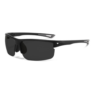 Men's Polarized Sunglasses <b>Black</b> <b>Frame</b> TAC Lens UV400 Outdoor Sports Cycling Square <b>Frame</b> - Product Image 4