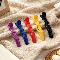 BELLEWORLD Pinces à cheveux en plastique multicolores personnalisables avec logo, pour salon de coiffure, outils de coiffage pour femmes