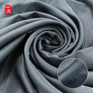 200gsm 86% viscose 14% Polyester brillant <span class=keywords><strong>Monofilament</strong></span> coton Satin tissu pour tissu femmes deux pièces ensemble de vêtements - Product Image 1