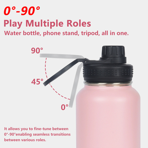 B01-0065 Wasserflasche Individuell 320z Innen und Außen 304 Edelstahl Flaschen Heiß-Kalt Isoliert Doppelwandige Sportflasche - Product Image 5