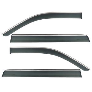 Déflecteurs de vitres chromés pour HAVAL H5 2023 – Pare-soleil extérieur et protection latérale contre la pluie pour portières de voiture - Product Image 1