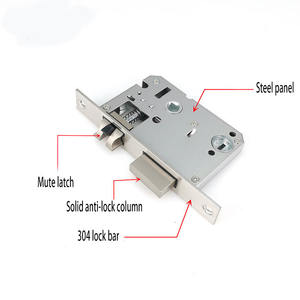 Phổ <span class=keywords><strong>c</strong></span>âm thép không gỉ khóa lưỡi hộ gia đình phòng ngủ trong nhà <span class=keywords><strong>c</strong></span>ửa gỗ Khóa <span class=keywords><strong>c</strong></span>ơ thể phụ kiện lõi - Product Image 6