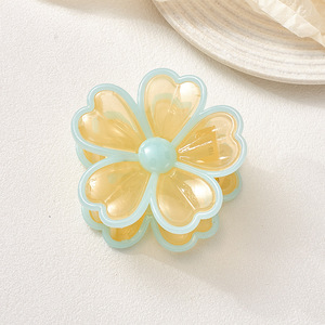 กิ๊บติดผมรูปดอกไม้สีเจลลี่ขนาด 7.5 ซม. <span class=keywords><strong>สไตล์</strong></span><span class=keywords><strong>เกาหลี</strong></span> น่ารักหวานๆ เหมาะสำหรับใช้ในชีวิตประจำวันและงานปาร์ตี้ สำหรับผู้หญิง - Product Image 5