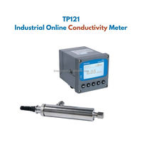 Timepower TP121 Mètre de conductivité en ligne industriel et contrôleur EC avec plage de 0-20,00 MS/cm et précision de 2,5%