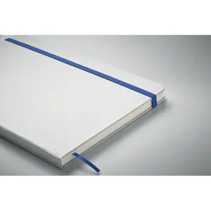 Cuaderno A5 Route Blanco, merchandising sostenible - Product Image 1