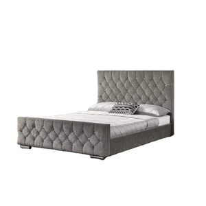 Khung Giường Bọc Giường Cỡ King Có Đệm Gấp Đôi Tùy Chỉnh Mẫu Miễn Phí Bộ Đồ Nội Thất Phòng Ngủ Có Ngăn Đựng - Product Image 5