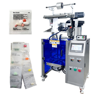 Machine d'emballage et de comptage entièrement automatique pour comprimés, granulés, boulons, écrous, sachets à scellage arrière, bonbons mous et oursons gélifiés - Product Image 1