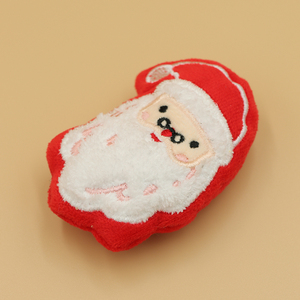 Premium Kangdarpet Model 00422 Christmas <b>Cat</b> Design <b>Plush</b> Interactive Chewing Toy Catnip Infused for Teeth Cleaning Movement - Product Image 4