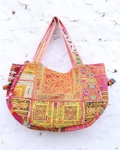 Handmade Indian Banjara <b>Bag</b> Tribal <b>Patchwork</b> Tote Embroidery Large Capacity for Women's Outdoor Daily Use Wholesale Price - Product Image 4