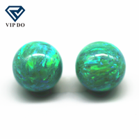 Perles rondes en opale synthétique, Offre Spéciale, 2mm-12mm, 92 multicolores, sphère OP11 couleur, pierres précieuses en vrac, perles en opale synthétiques, gemmes en boule