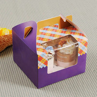 Turkish Korean Personalized Reasonable Price Paper Box Cake to Go 6 Pcs Macaron Box White Cake Pastry Paper Boxes