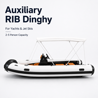 Bateau pneumatique semi-rigide Hypalon PVC 2 à 5 personnes, annexe pour bateau à moteur, yacht, sports nautiques